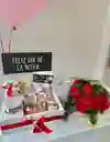 Combo Desayuno Sorpresa Y Rosas Día A De La Novia