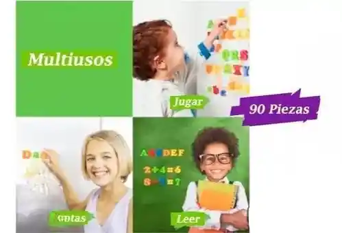 Abecedario Magnetico Letras En Mayúscula Para Neveras