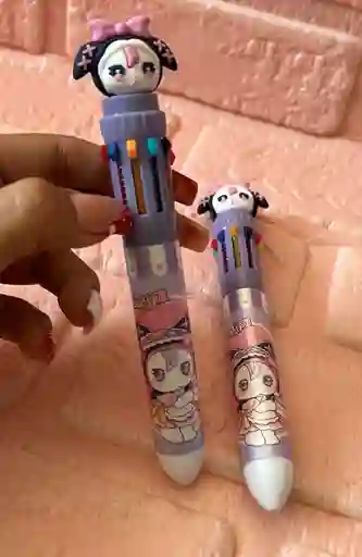 Lapicero 10 Minas Kuromi Morado