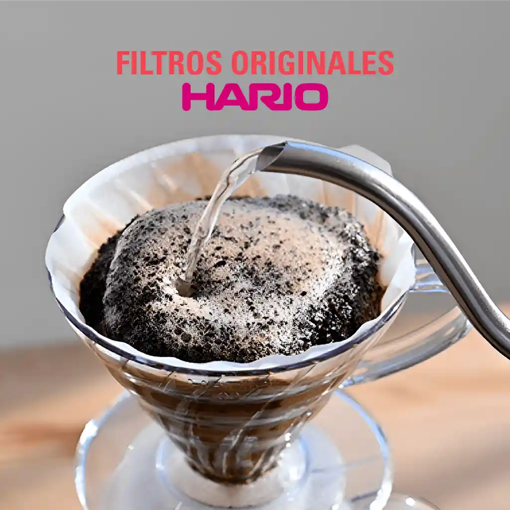 Filtros Dripper V60 Hario Original (100 Unidades) - Tamaño 2