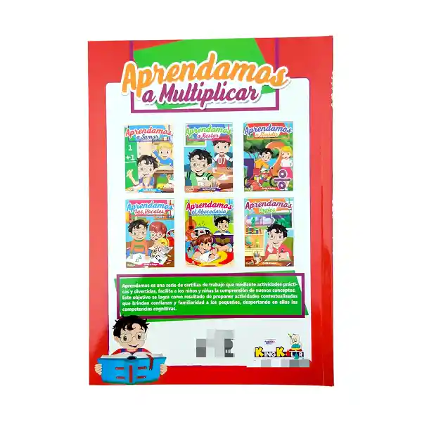 Kit Aprende Practica Multiplicación Y División Para Niños