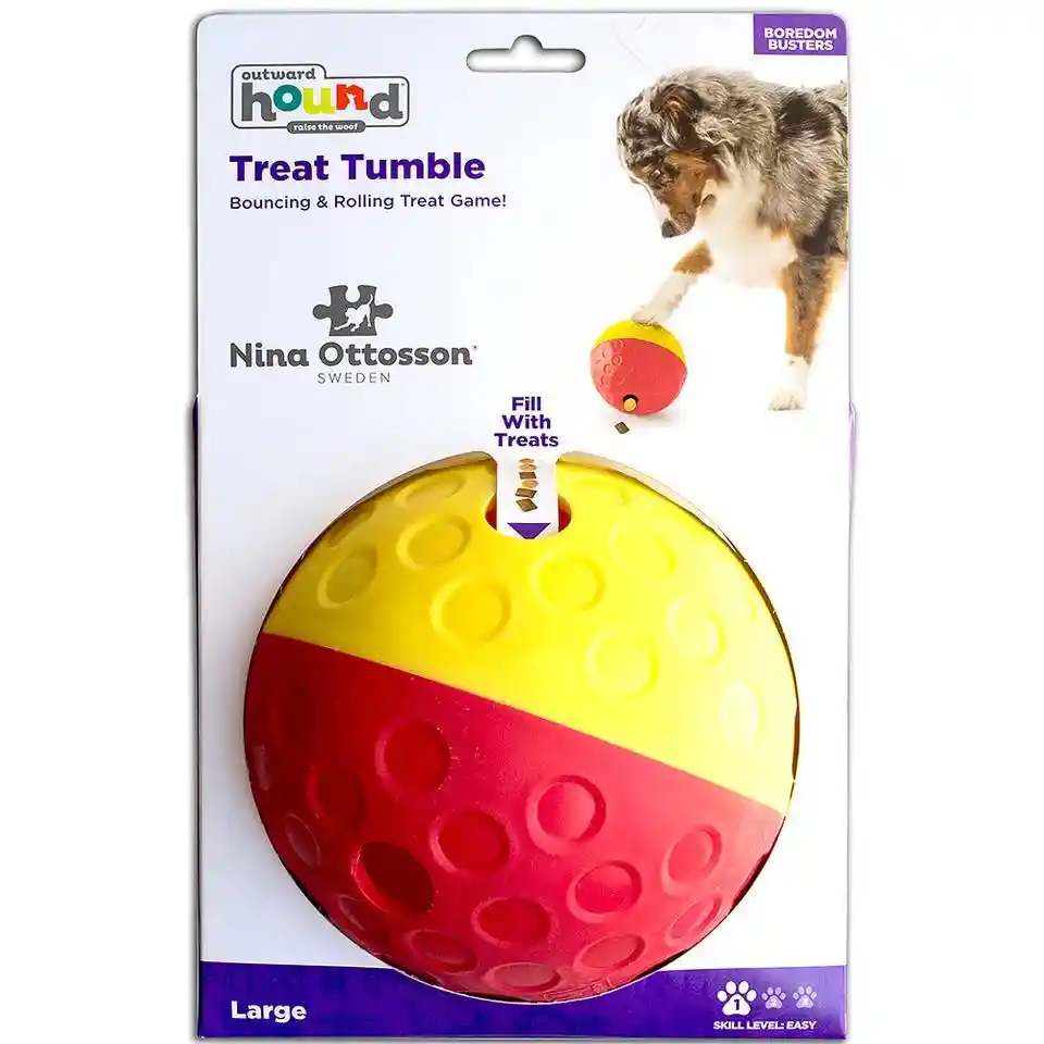 Nina Ottoson Nivel 1 Dog Treat Tumble Large