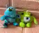 Llavero Peluche X2 Monsters Inc / Mike Wazowski / Sullivan