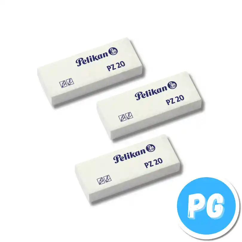 Borrador Pelikan Pz 20 Nata Blanco