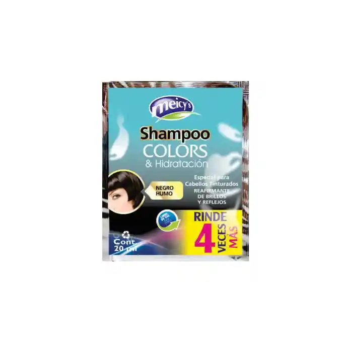 Shampoo Negro Humo 30ml Meicys