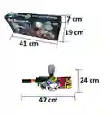 Fusil P-90 Lanzado De Esferas De Hidrogel Recargable Multicolor