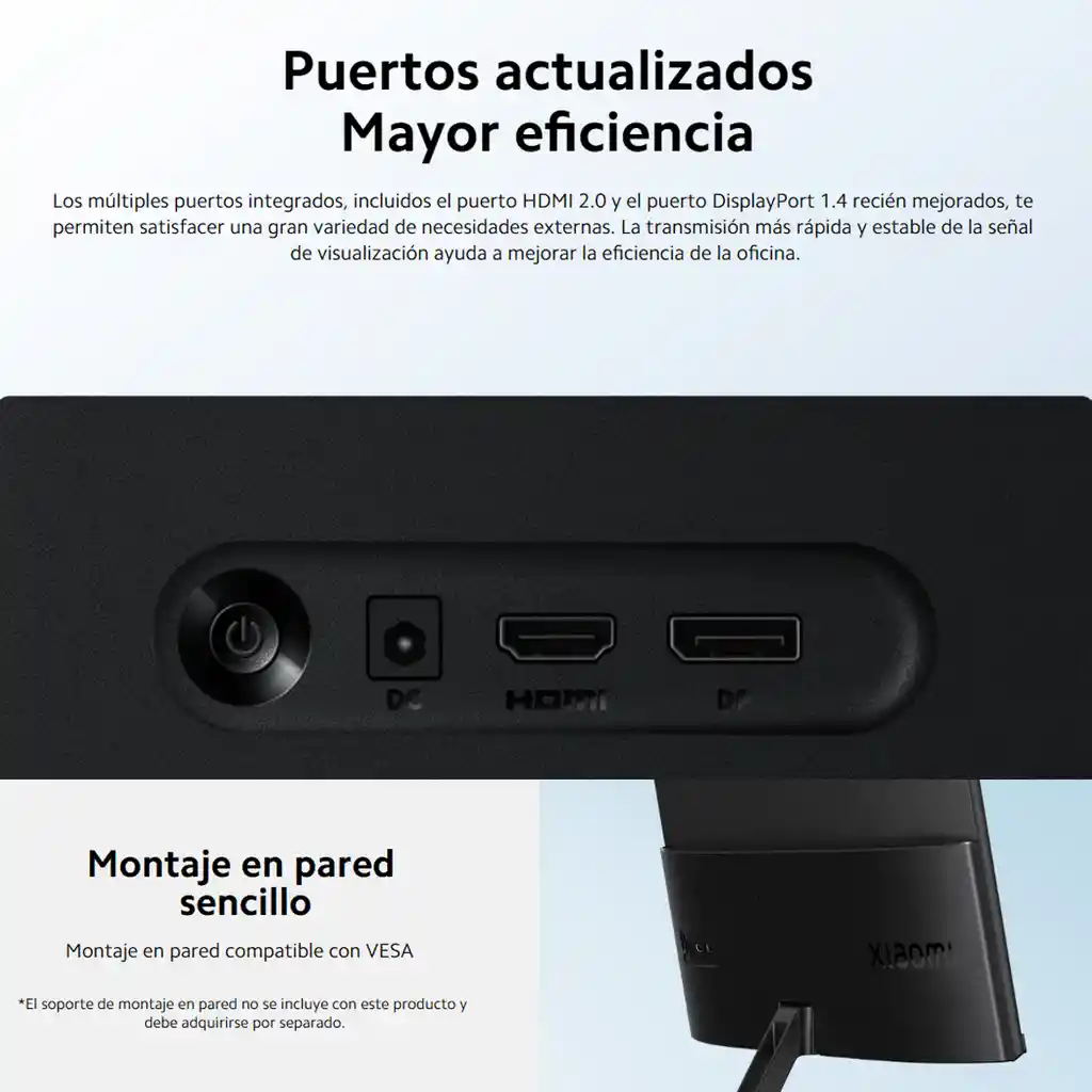 Xiaomi Monitor A27i Pantalla Ips 178° Full Hd 1080p 100hz