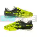 Zapatillas Golty Turf Formacion Shock Niño, Sintetica Talla: 1/ Amarillo