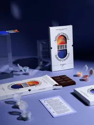 Bar Painting Kit Con Salted Caramel -barra De Chocolate Fino Magno