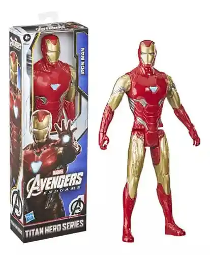 Figura De Acción Avengers Titan Hero Series Iron Man 30cm