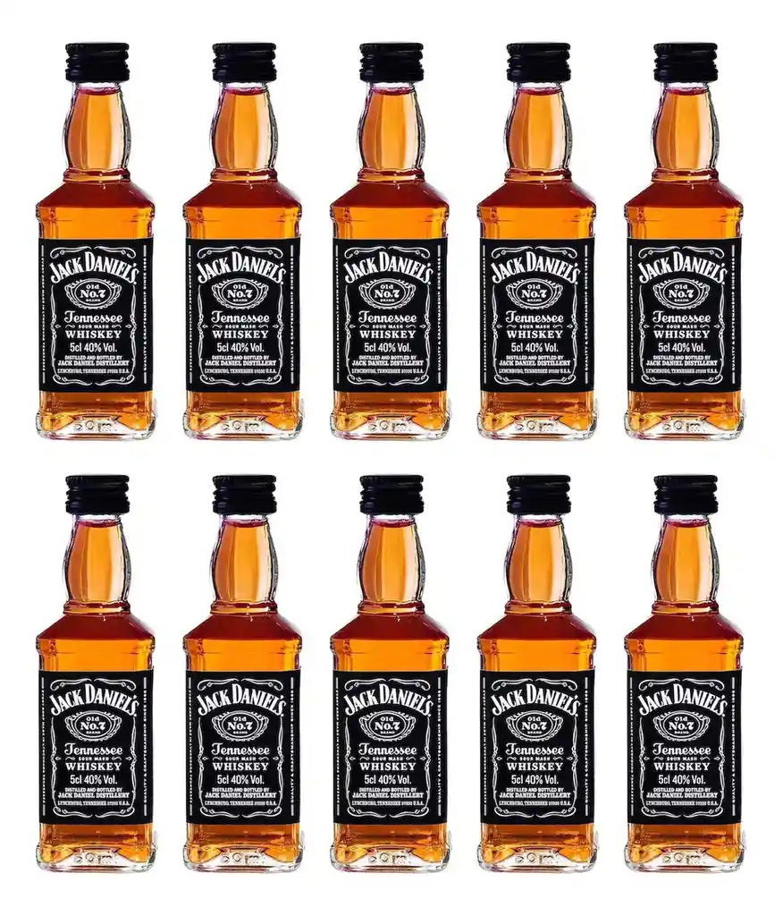 Mini Whiskey Jack Daniels X 10 - 50ml