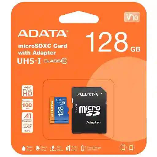 Memoria Micro Sd Adata 128gb Clase 10