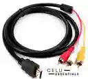 Cable Hdmi A Rca 1080p