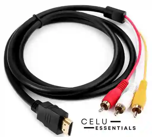 Cable Hdmi A Rca 1080p