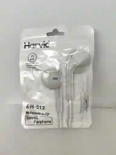 Audifonos Harvic Eh-512 Blanco