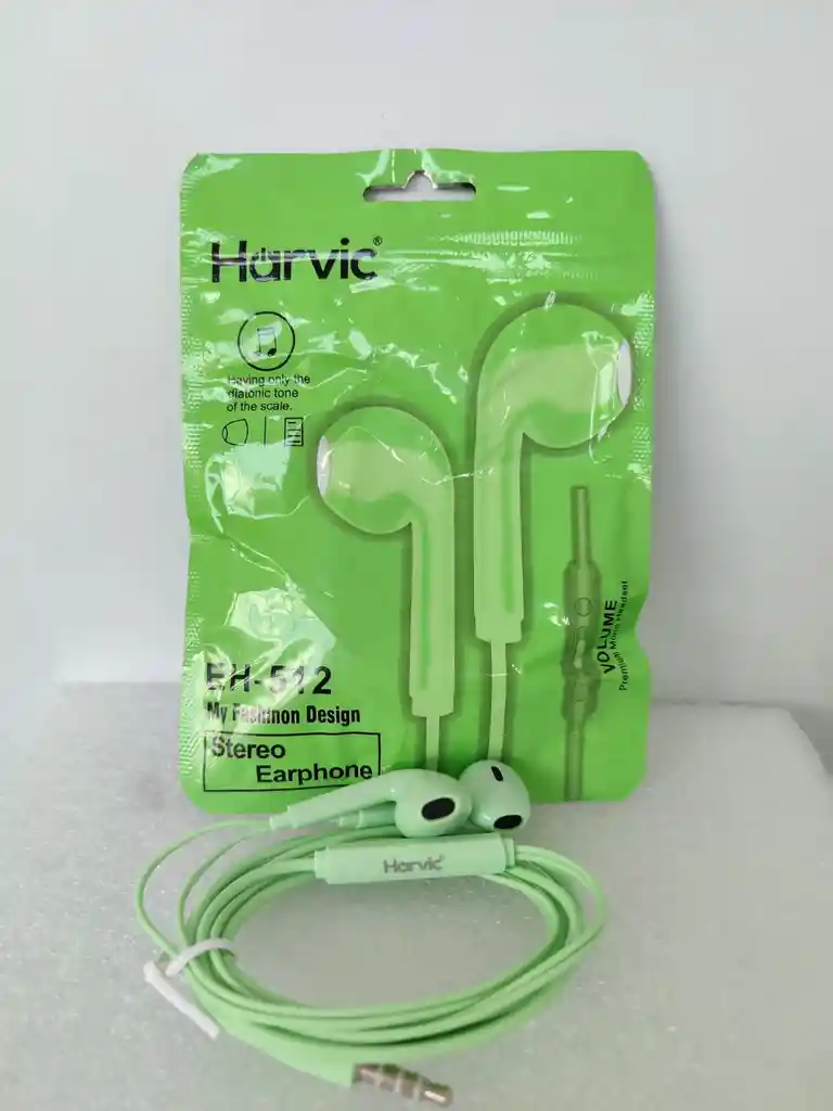 Audifonos Harvic Eh-512 Verde