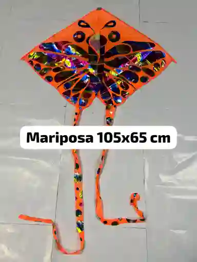 Cometa Mariposa+ Pita De 80 Metros