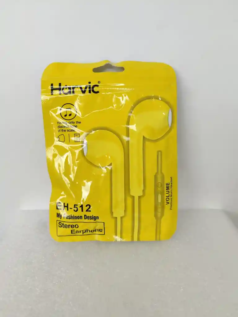 Audifonos Harvic Eh-512 Amarillo