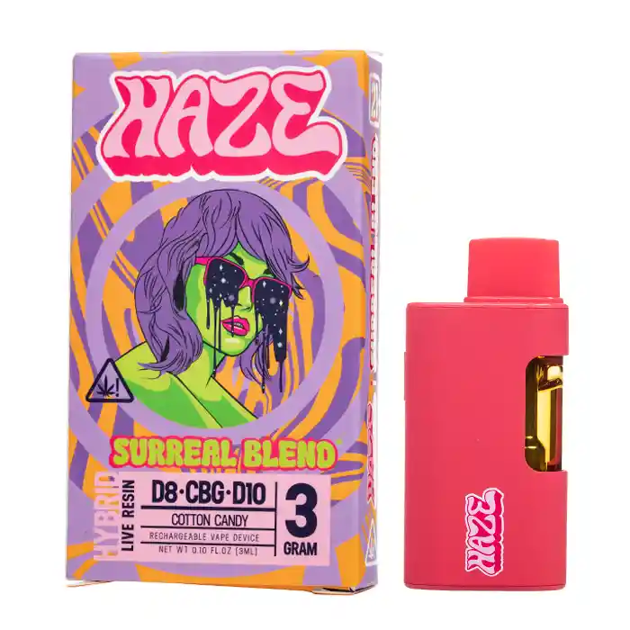 Haze Surreal Blend | D8-cbg-d10 |cotton Candy| Hybrid 3gr