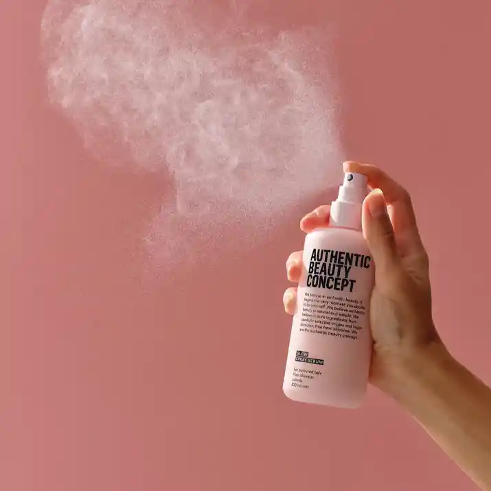 Suero En Spray Con Protección Térmica Y Filtro Uv Glow Spray Serum Authentic Beauty Concept 200ml