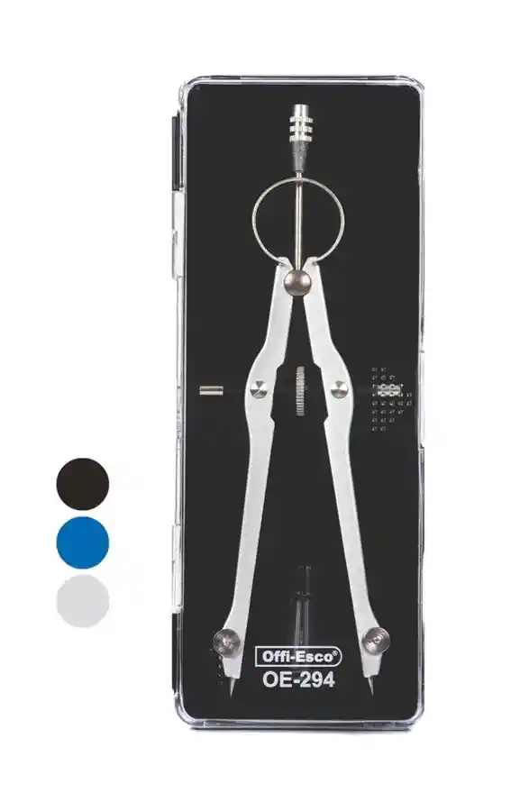 Compas Metalico Sencillo 16 Cm Oe-294 Colores Surtidos