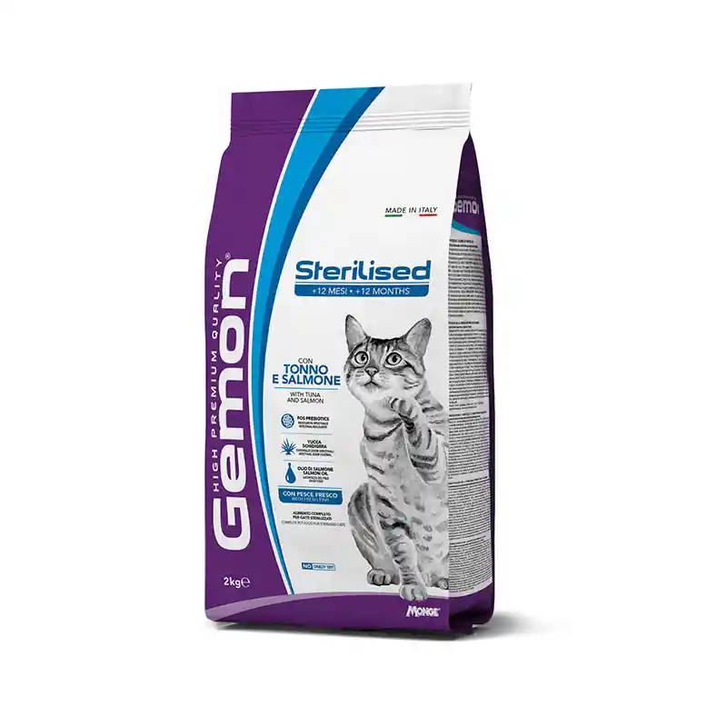 Gemon Cat Sterilized Complet Tuna/salm 2kg