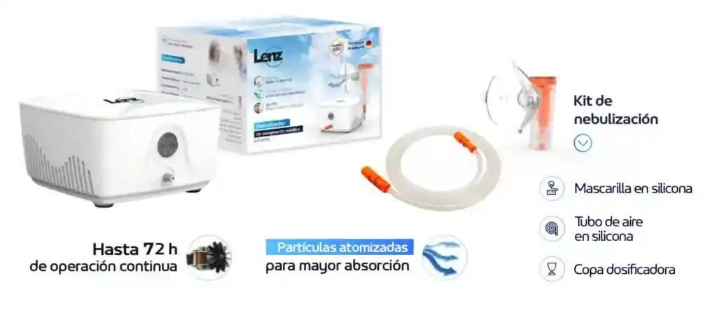 Nebulizador Compresor Lt-n700 Lenz