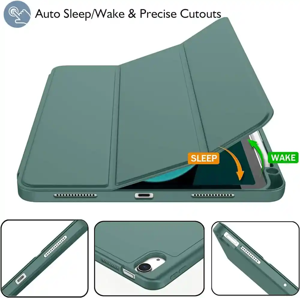 Smart Case Ipad Pro 11-air 4/air 5-10.9” Con Lápiz