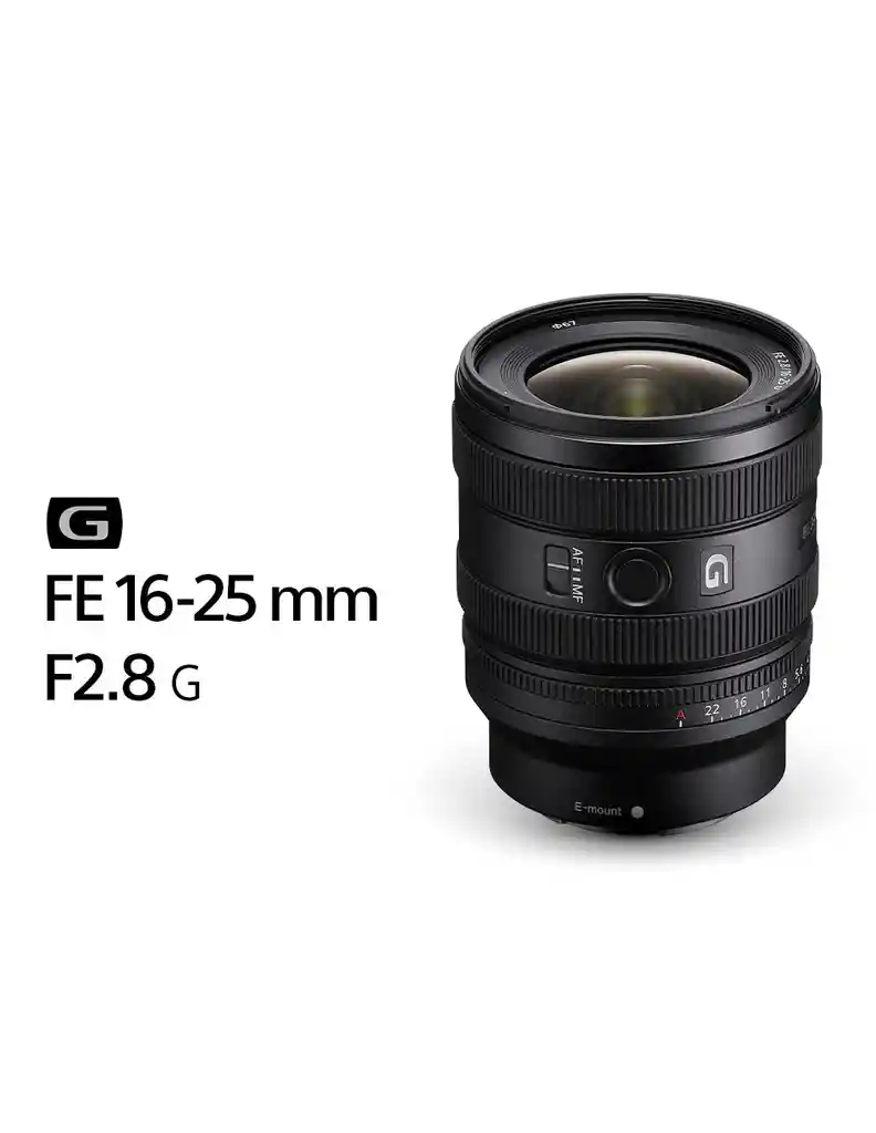 Lente Sony Zoom Fe 16-25 Mm F2.8 G | Sel-1625g