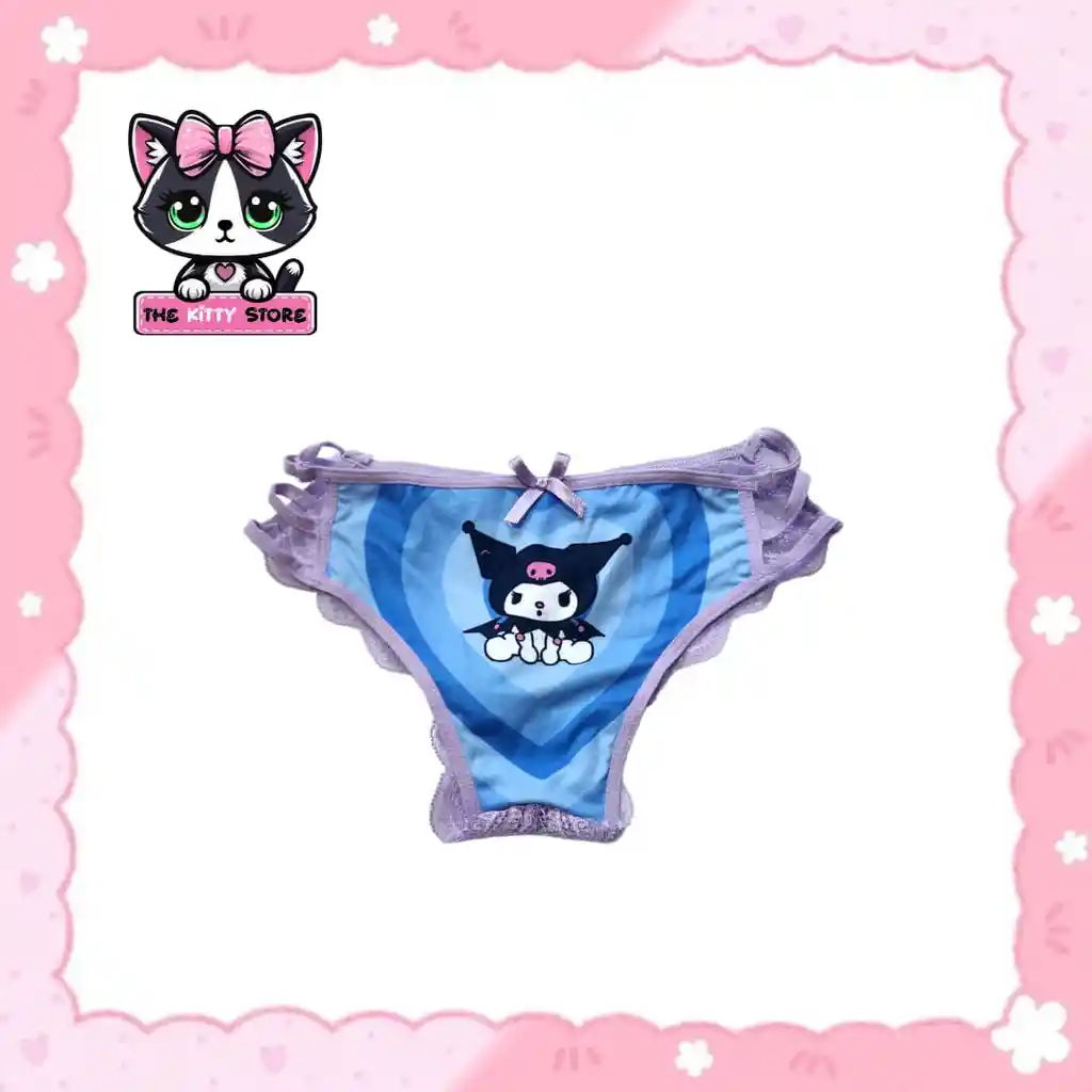 Pantie Encaje Kuromi.