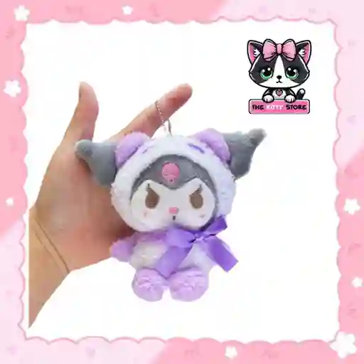 Llavero Peluche Kuromi.