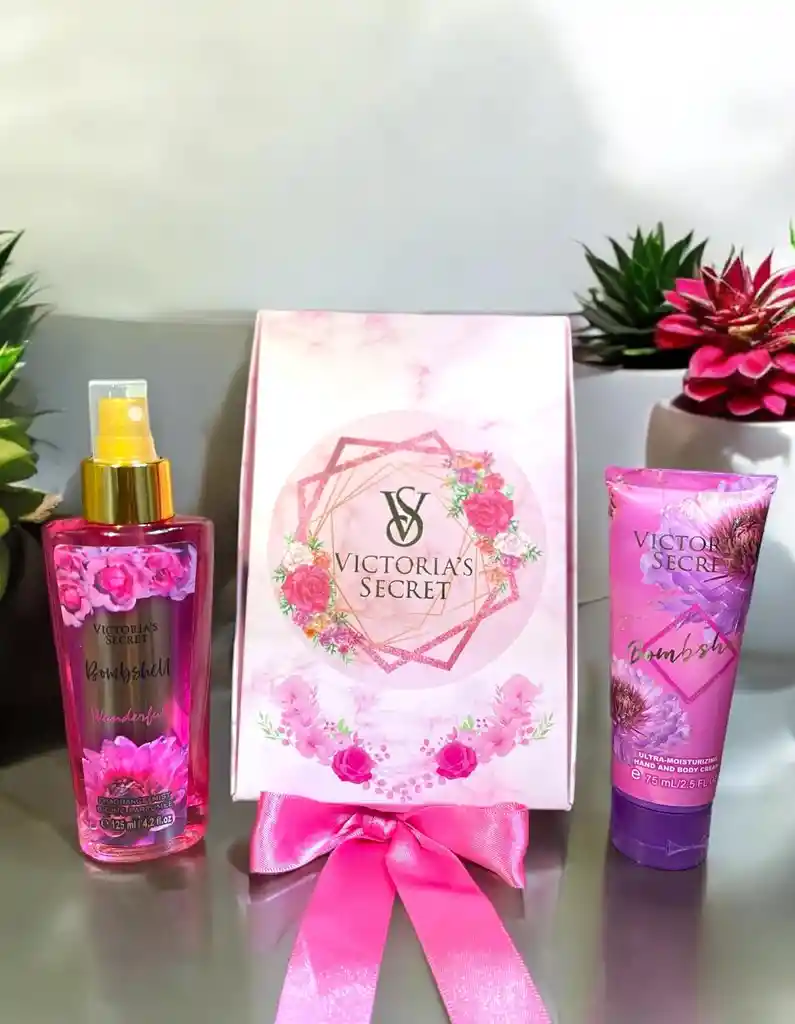 Estuche De Victoria´s Secret Splash + Crema + Tarjeta De 125 Ml