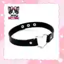 Choker Negro Corazón.