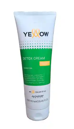 Yellow Detox Cream Crema Desintoxicante Piel Y Fibra 250ml