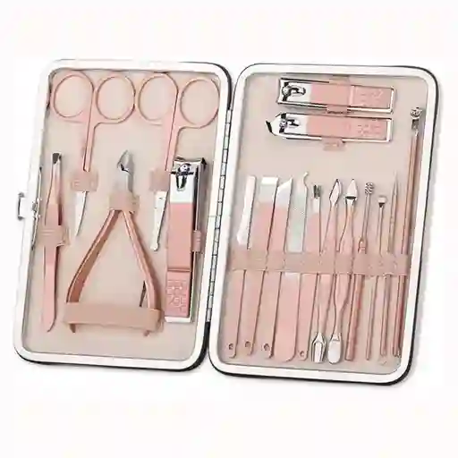 Kit De Pedicure Y Manicure De 18 Piezas | Uñas Encar.. Y Mas