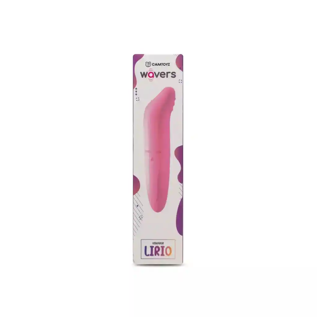 Bala Vibradora Para Clitoris Lirio Rosado Camtoyz