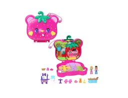 Polly Pocket Set De Juego Estuche De Osito De Fresa Color Multicolor