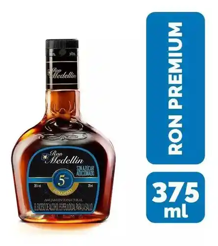 Ron Medellin 5 Años 375 Ml