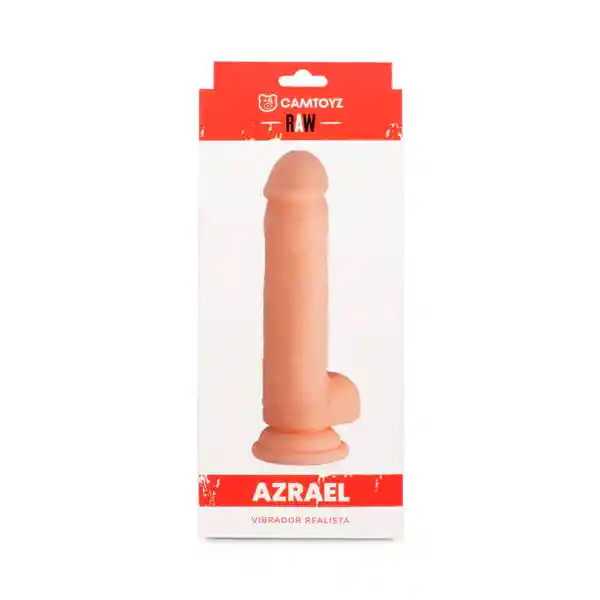 Dildo Vibrador Realista Azrael Piel Camtoyz