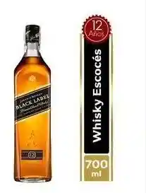 Whisky Black Label 12 Años 700 Ml