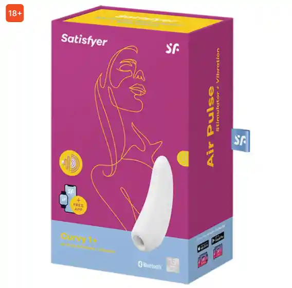 Satisfyer Curvy 1 App Manejo A Distancia Vibrador Succionador De Clitoris Marca Premium