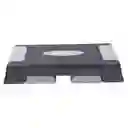 Banco Step 3 Niveles 3 Altura Escalón Gimnasio Ejercicios Gris Sc-84086