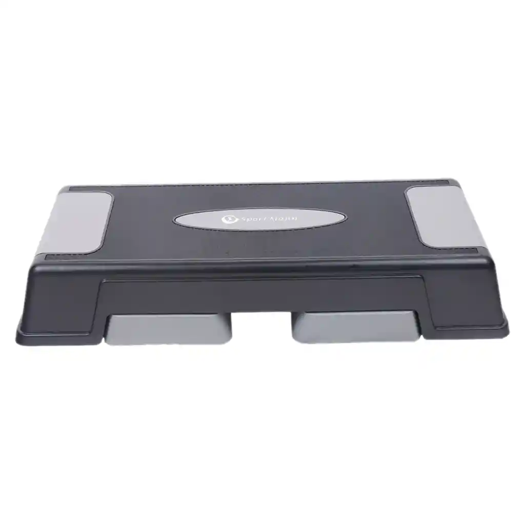 Banco Step 3 Niveles 3 Altura Escalón Gimnasio Ejercicios Gris Sc-84086