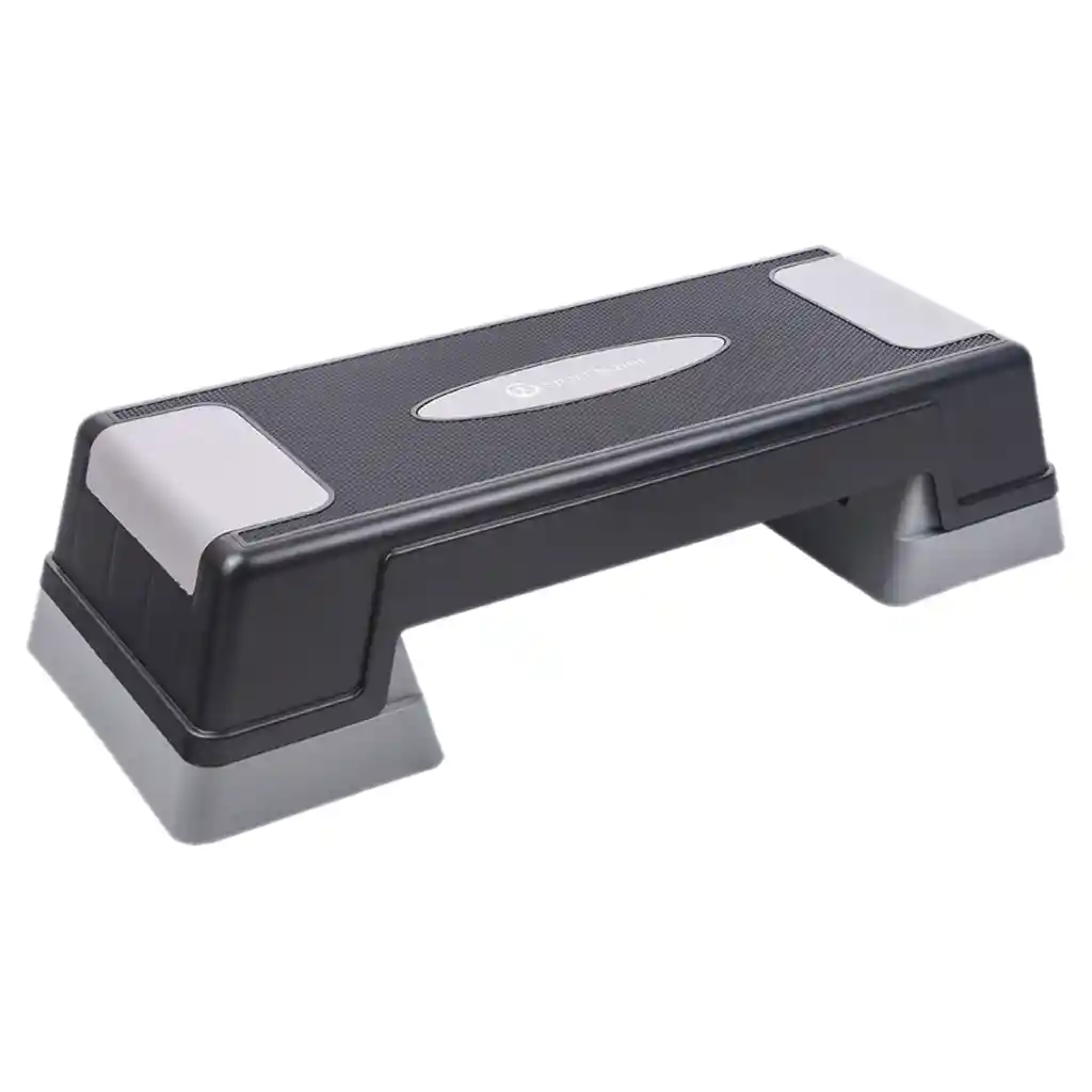 Banco Step 3 Niveles 3 Altura Escalón Gimnasio Ejercicios Gris Sc-84086