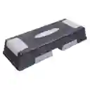 Banco Step 3 Niveles 3 Altura Escalón Gimnasio Ejercicios Gris Sc-84086