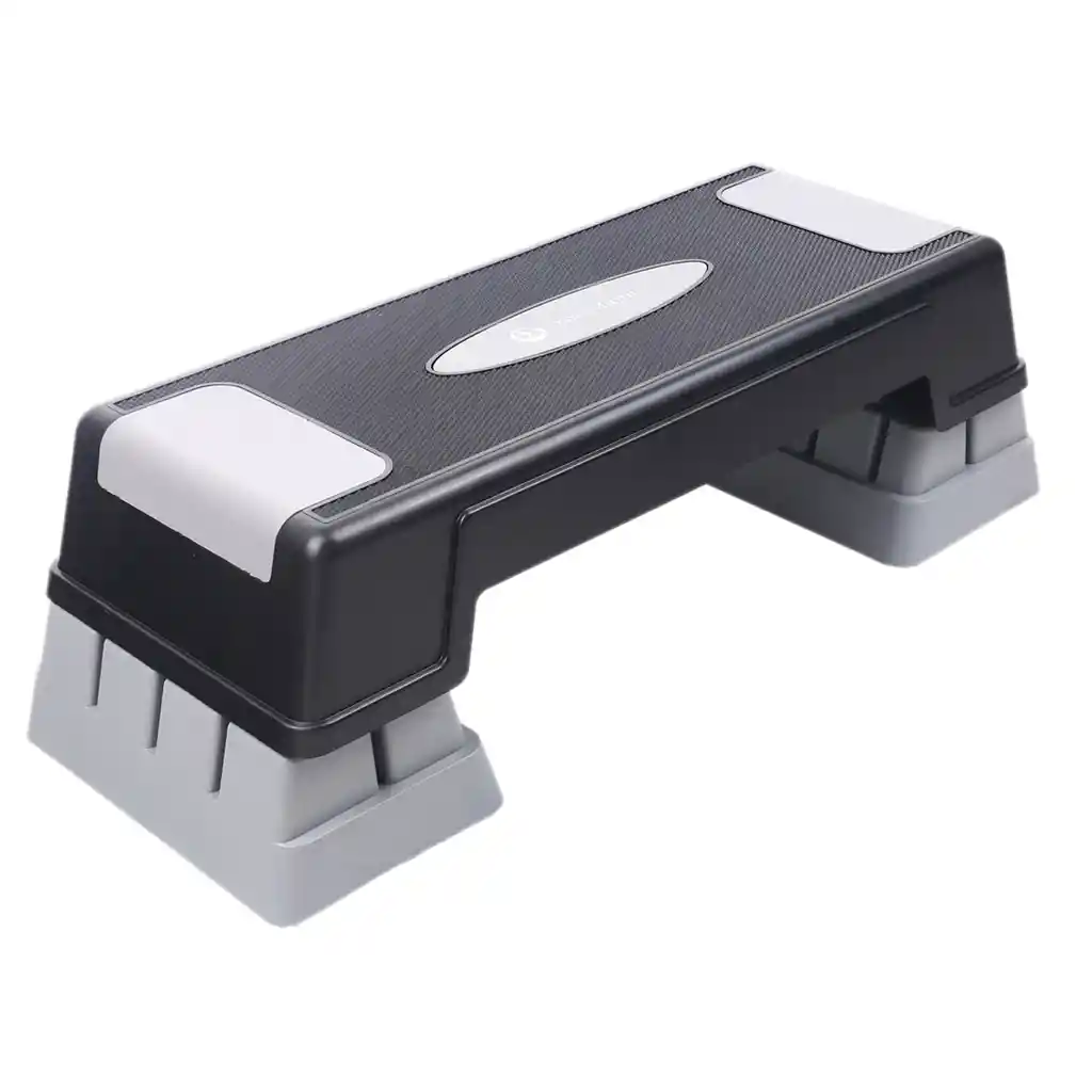 Banco Step 3 Niveles 3 Altura Escalón Gimnasio Ejercicios Gris Sc-84086
