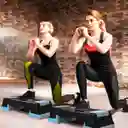Banco Step 3 Niveles 3 Altura Escalón Gimnasio Ejercicios Gris Sc-84086