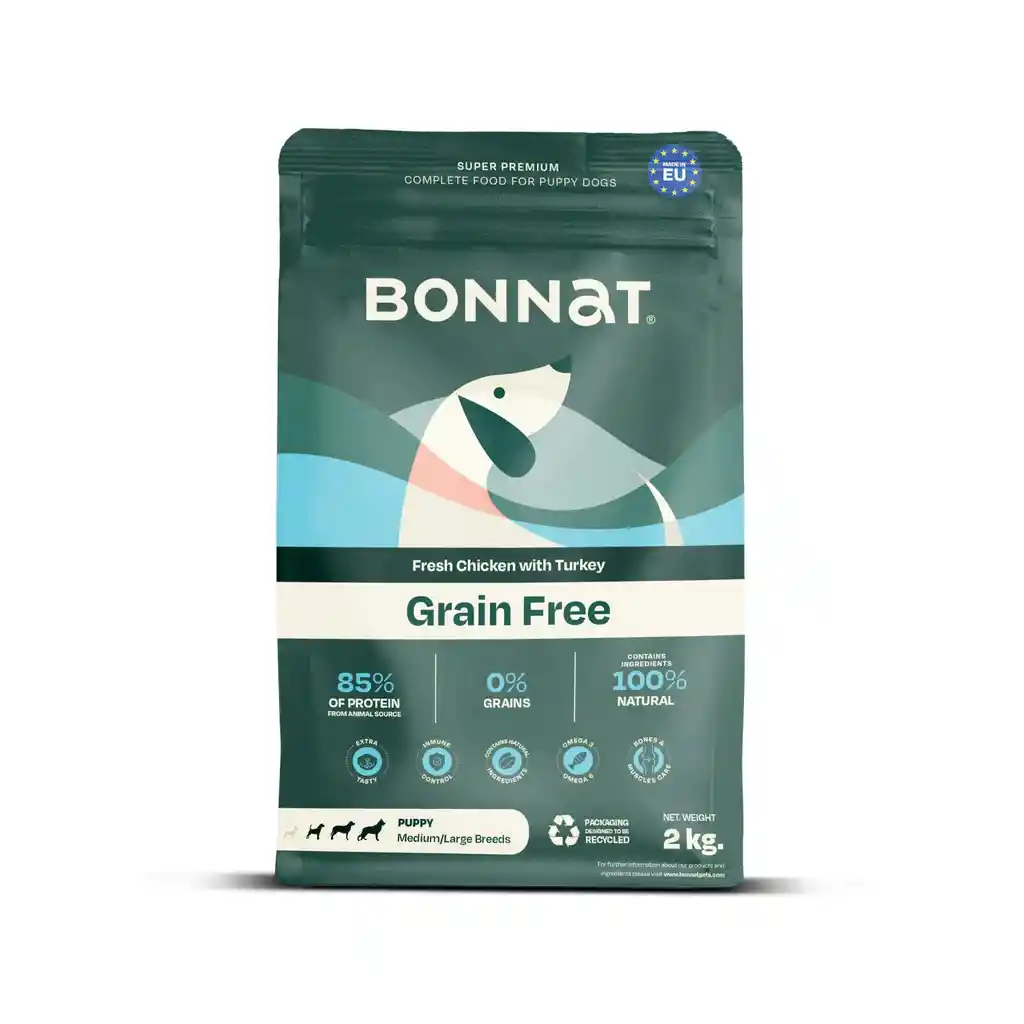 Bonnat Grain Free Canine Puppy Medium-large Breeds 2 Kg