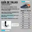 Guayos Adulto Golty Spectrum, Cesped Natural, Sintetica Talla: 9.5/ Azul-naranja