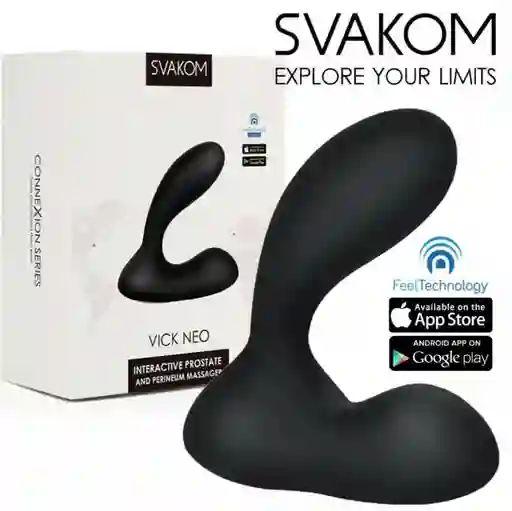 Estimulador De Prostata Con App Webcam Vick Neo Svakom Marca Premium High Quality